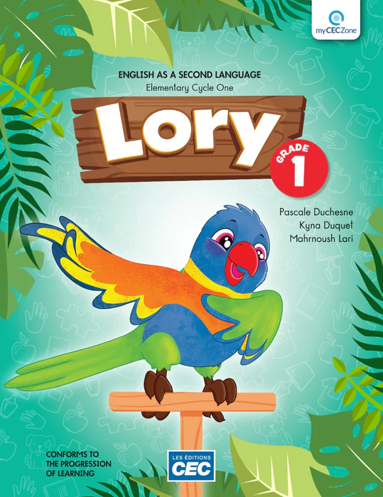 [LV328849] Lory - Grade 1 - Anglais langue seconde