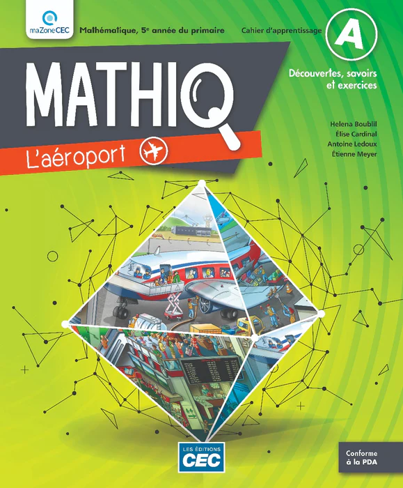 MathiQ 6e année - Cahier d'apprentissage (incluant le carnet des savoirset de manipulations) (9782761799294)