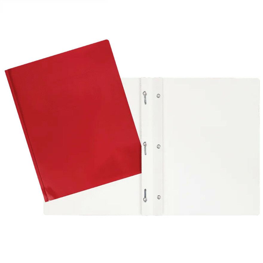 Duo-tang Carton Laminé, avec attaches