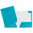 Duo-tang Carton Laminé, attaches et pochettes