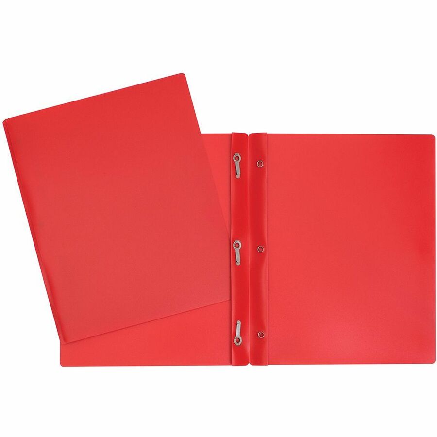 Hard Plastic Duo-tang with Fasteners