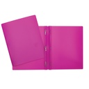 Hard Plastic Duo-tang with Fasteners