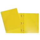 Duo-tang Plastique rigide avec attaches