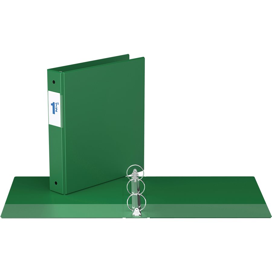 Binder with pockets, 1.5 inches