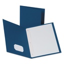 Duo-tang Carton texturé avec att. et pochettes