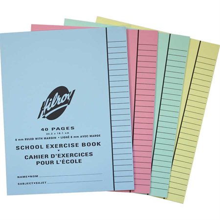 [225532B] Hillroy Exercise Book (Small), 40 pages, 8 mm Ruled (11-975) (Blue)