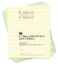Cahier d'écriture Écolo #44, Interligné et pointillé, 32 p.