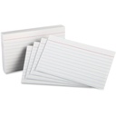 Fiches lignées, 3 × 5 pouces, Oxford (Pqt 100)