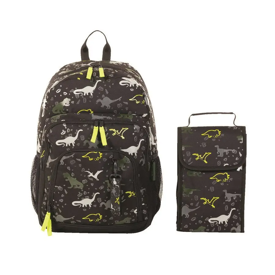 [836815] Backpack and Lunch Box Set (Dino)