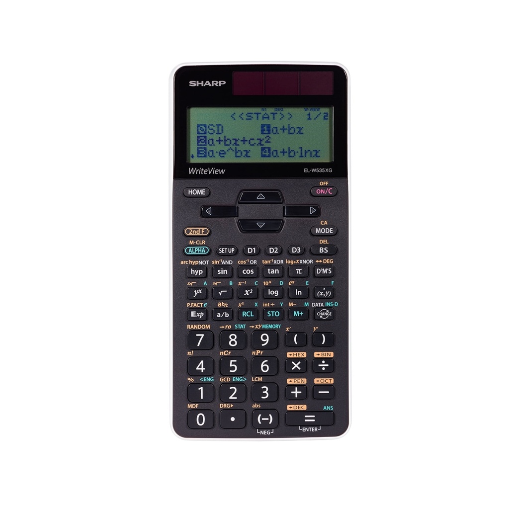 Calculatrice scientifique WriteView Sharp (ELW535XGBW)