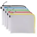 Pochette universelle 36 cm x 28 cm, fermeture éclair, couleur assortie