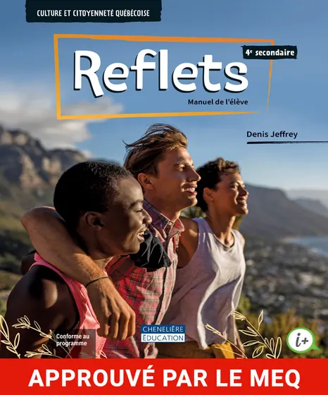 Reflets, 4e secondaire, Manuel de l'élève version numérique - 1 an  + activités int. - 1 an (9782765081326)