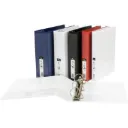 Cartable avec pochettes int. et ext., 7.62 cm (3"), Bleu