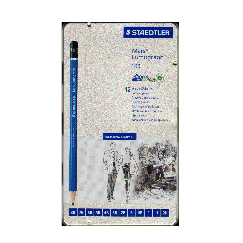 Staedtler Lumograph Pro Quality Drafting Pencils (pkg of 12)