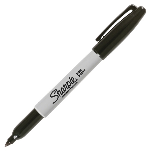 Sharpie Permanent Marker, Fine Point, Black