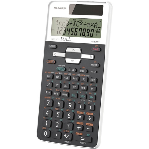 Calculatrice scientifique Sharp EL-531 XB-WH