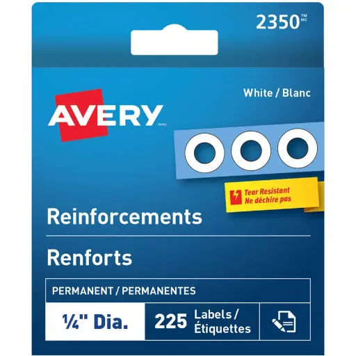 Renforts adhésifs (Paquets de 560)