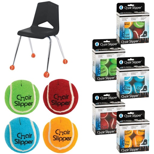 Balles de tennis pour chaise (paquet de 4)
