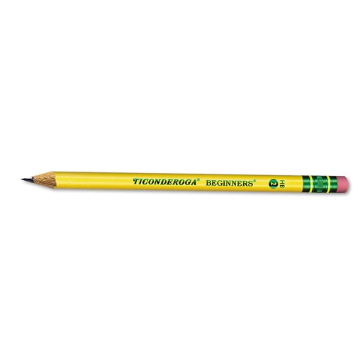 Crayon pour débutant HB2 Ti-Conderoga, épais