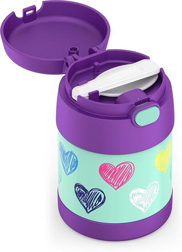 Contenant isolant pour nourriture Thermos, 470 ml, Coeurs 