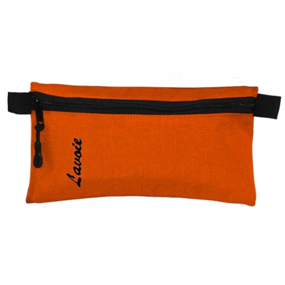 Étui à crayons Lavoie, Simple, Orange 