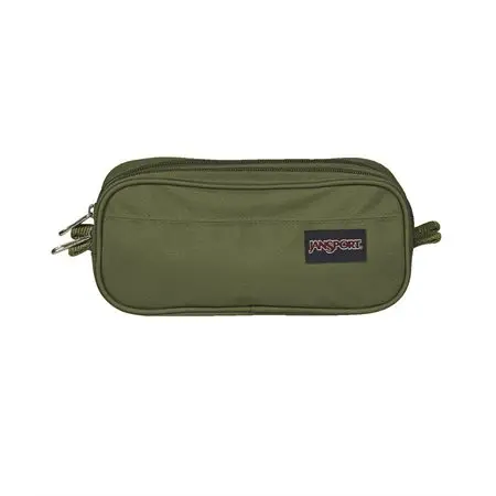 Jansport 2-Zipper Pencil Case, Cargo